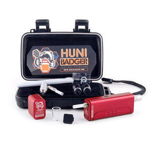 Huni Badger Portable Device - Crimson Red